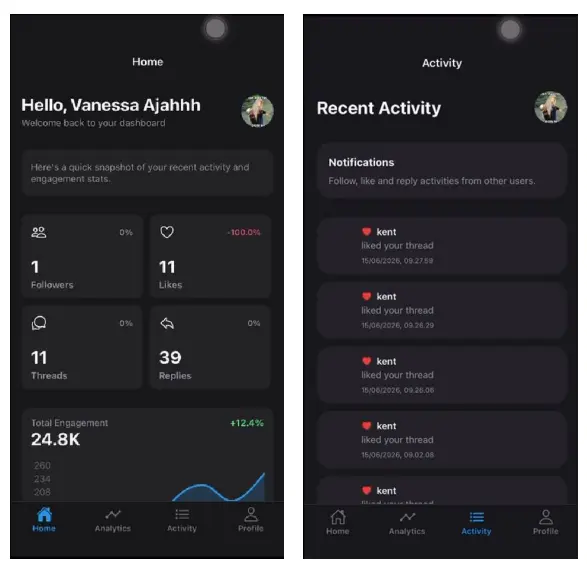 Triple App Mobile preview